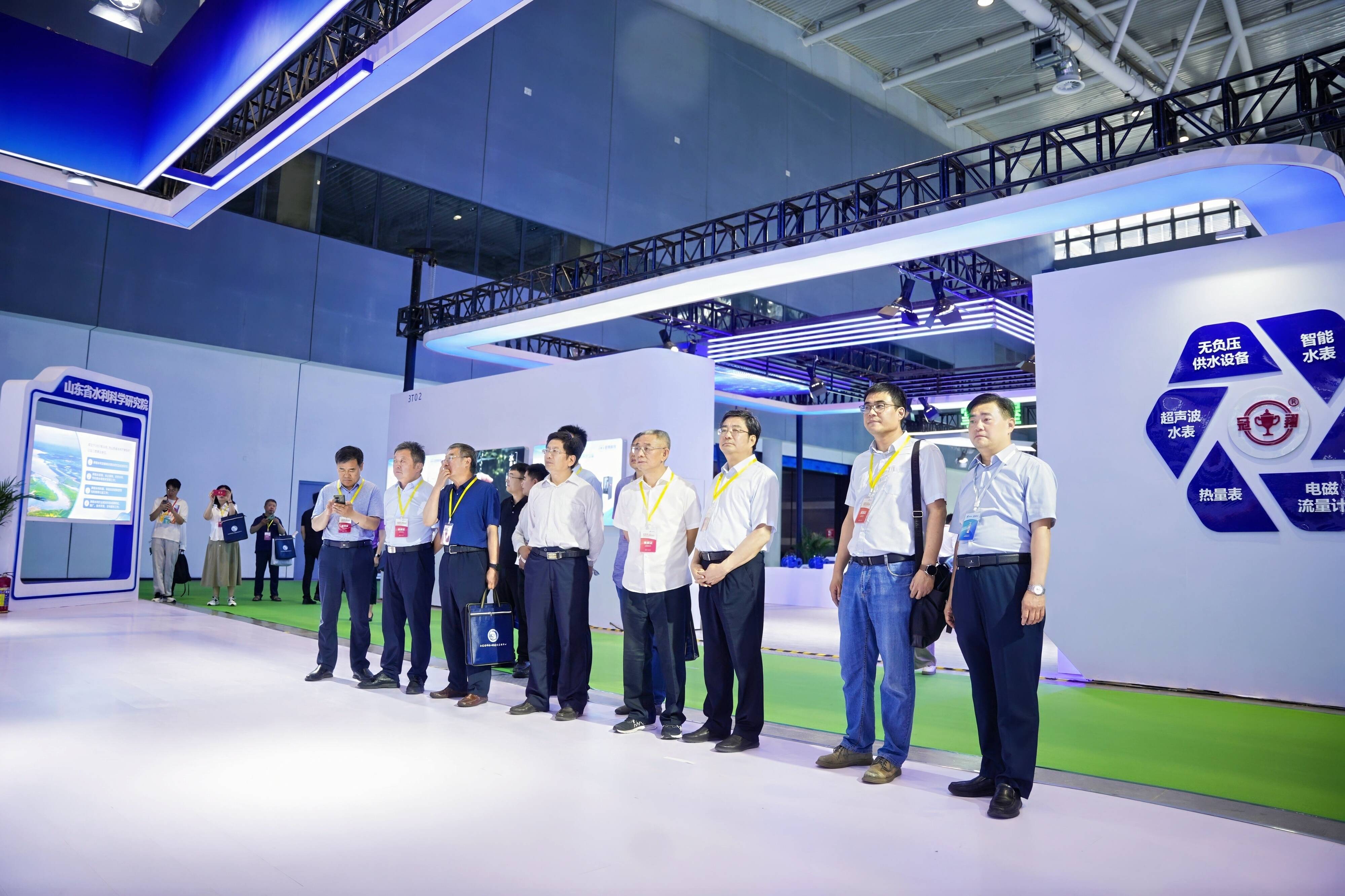 赋能水利高质量发展 建设生态智水新山东 第4届中国（山东）水利科技与生态建设博览会在济南开幕(图3)